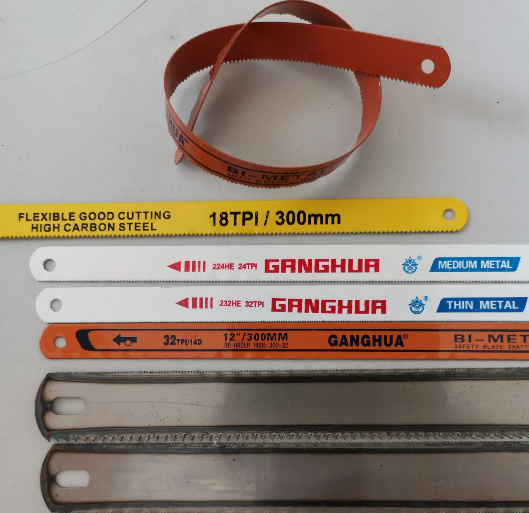 Flexible Double Teeth Hacksaw Blade