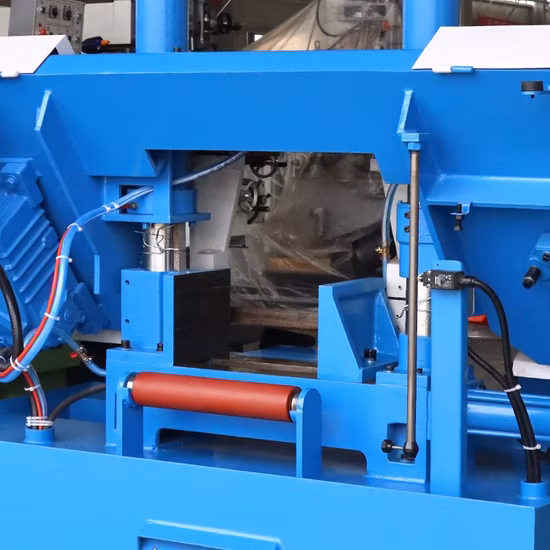 Двухстоечная ленточная пила GH4235, горизонтальная ленточная пила по металлу