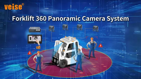 Система парковки с ночным видением на 360 градусов и круговым обзором с высоты птичьего полета