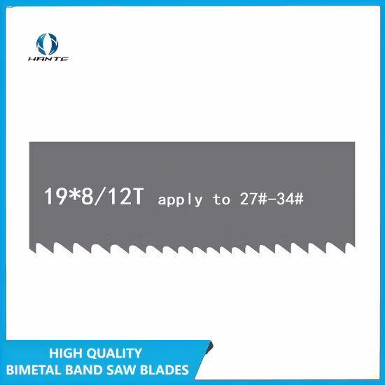 Отличный режущий инструмент из нержавеющей стали, биметаллическая ленточная пила для металлообработки, ленточная пила.